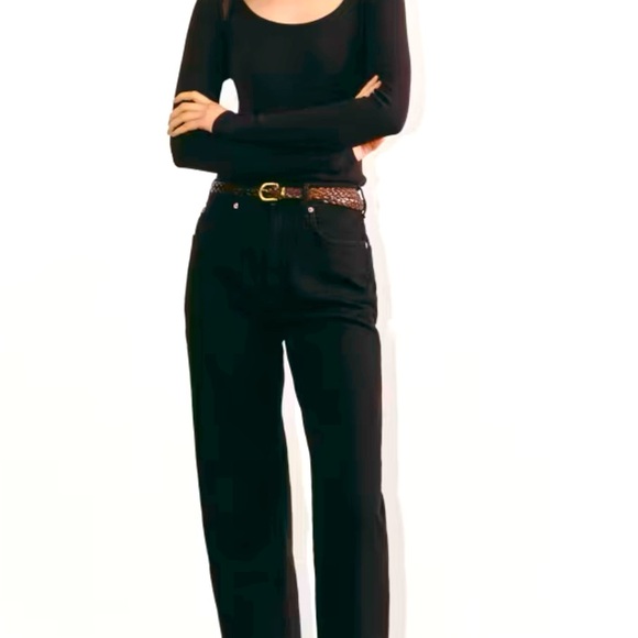 XX MARK DOWN SALE ALERT !!!!! XX      Everlane black denim jeans - Picture 2 of 7